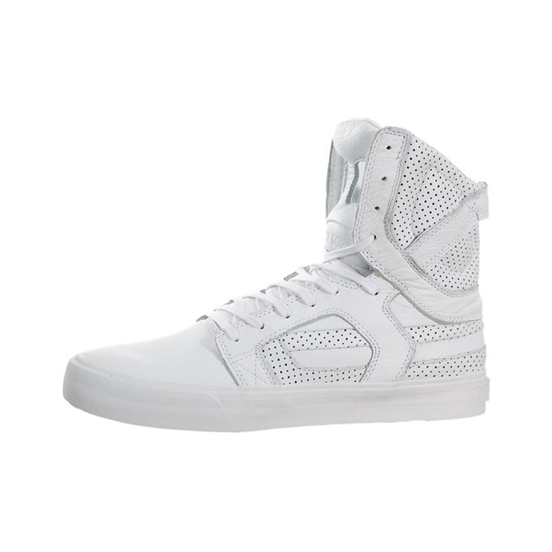 Buty Supra SKYTOP II HF - Sneakersy Wysokie Damskie - Białe (FMZD-24683)